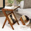 Alectra Tray Top Abstract End Table-1772720085