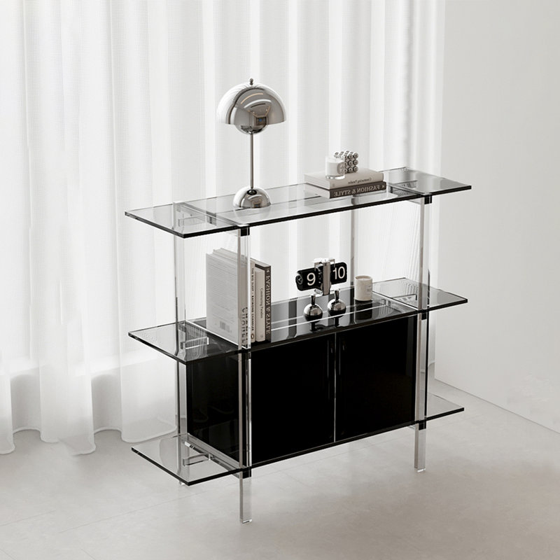 Armoire d'appoint multifonctionnelle en acrylique
