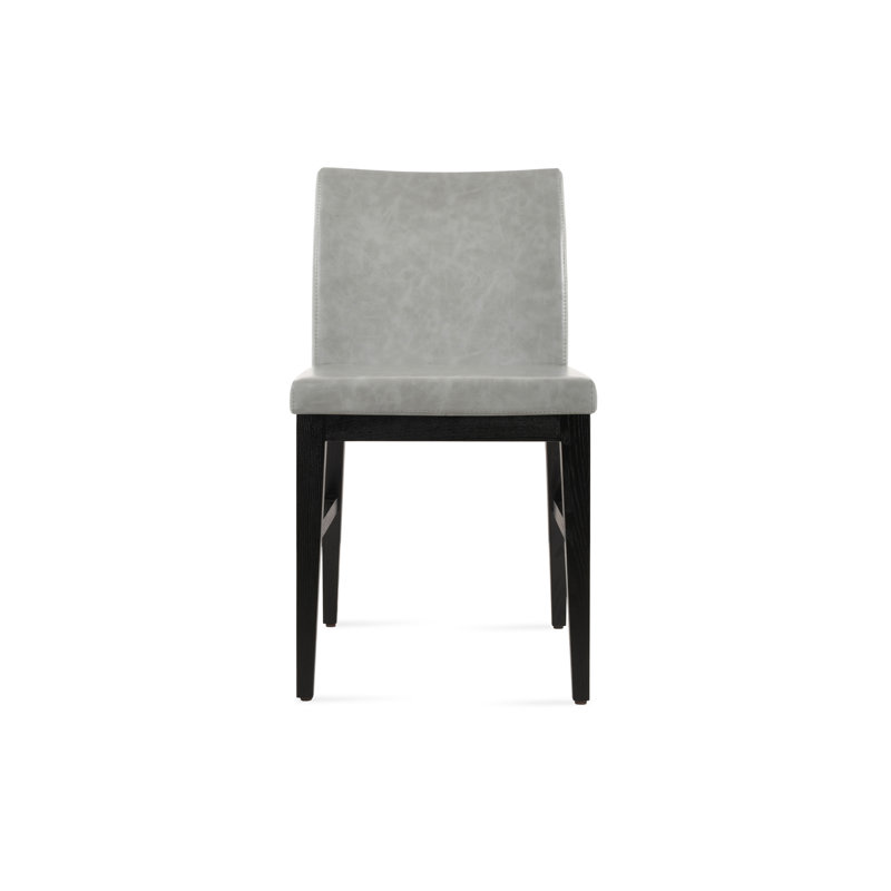 Bois de frêne noir Aria avec châssis, Gris clair