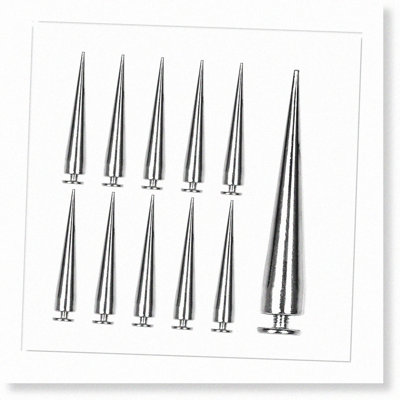 Silver Spike and Studs Set 30PCS