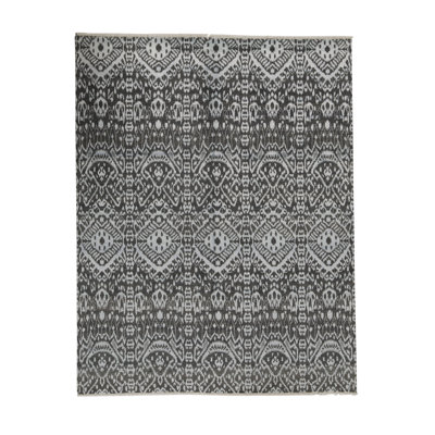Wool Ikat Area Rug