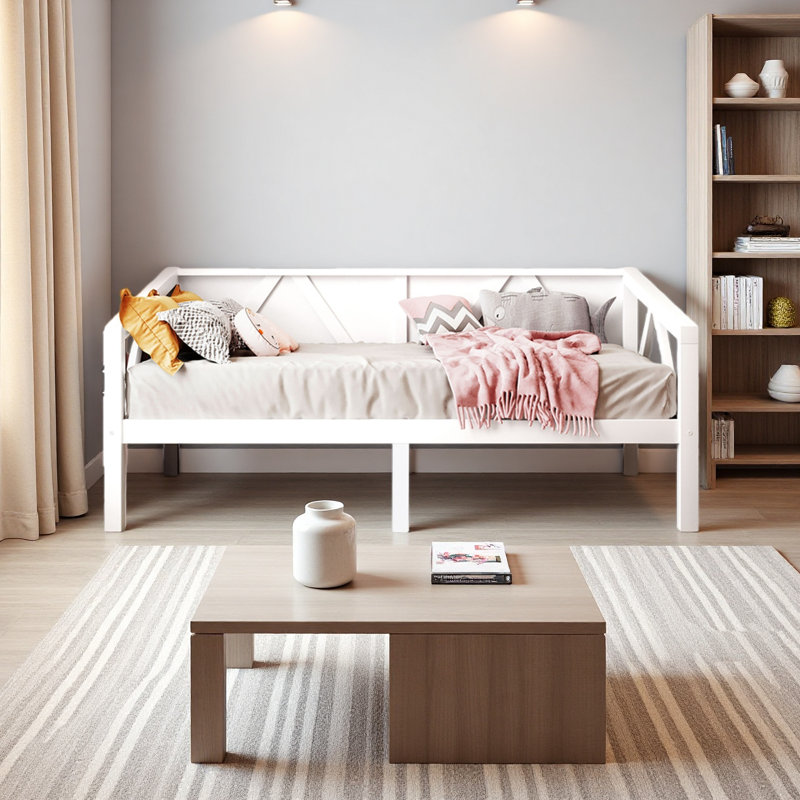 Twin Size Daybed, Twin, White