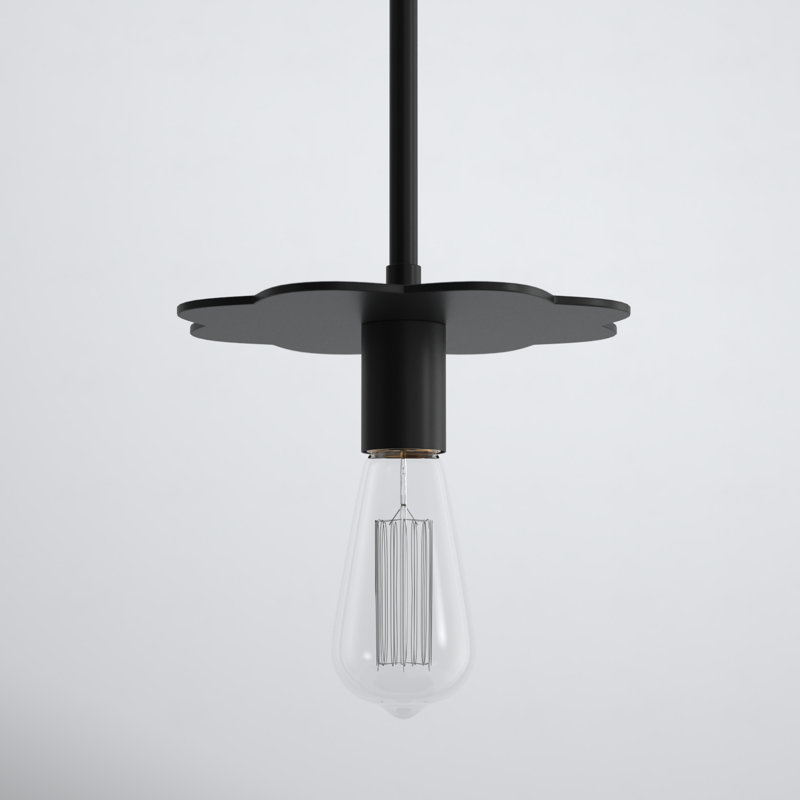 Thane 1 - Light Single Pendant, Matte Black
