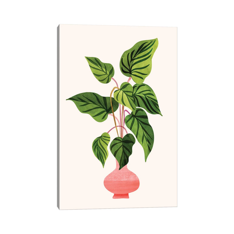 Thrive by Modern Tropical - Wrapped Canvas Painting, 152.5 cm H x 101.5 cm W