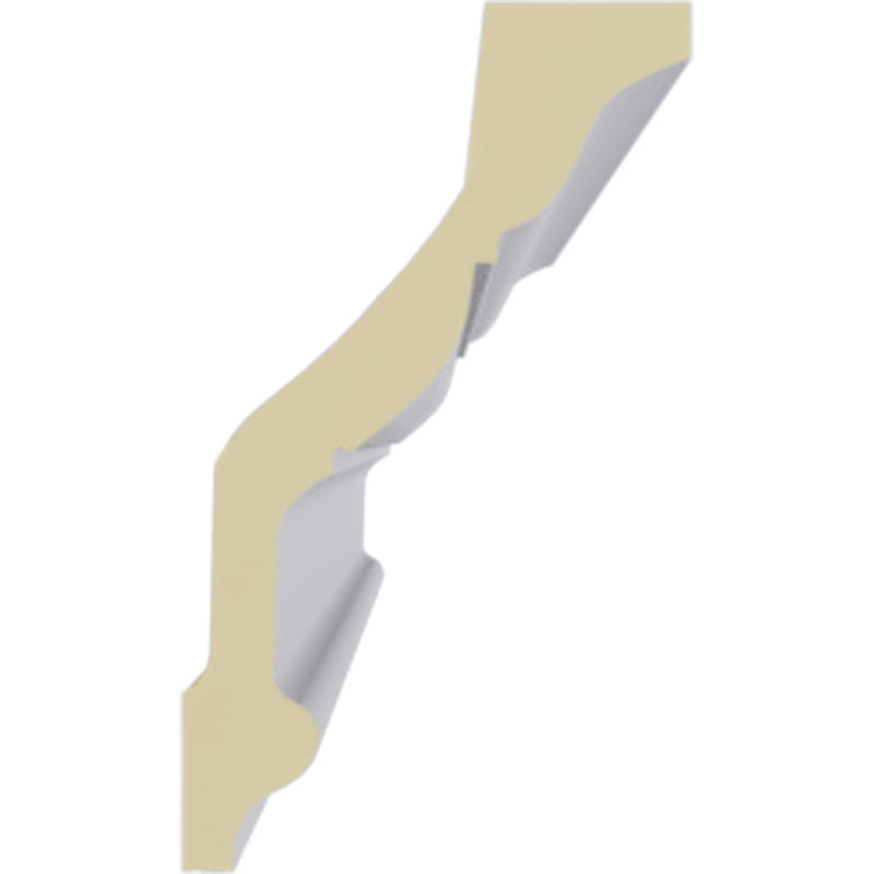 White Egg & Dart Crown Moulding 94.5"