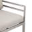  Nixon 4-Person Outdoor Patio Conversation Set with Cushions – Aluminum Frame Seating Set for Backyard, Patio, Deck & Garden- Silver-98681323