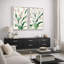 "Green Botanical Floral Art", photos de salon, impression sur toile encadrée, 2 pièces-128131896-128131892