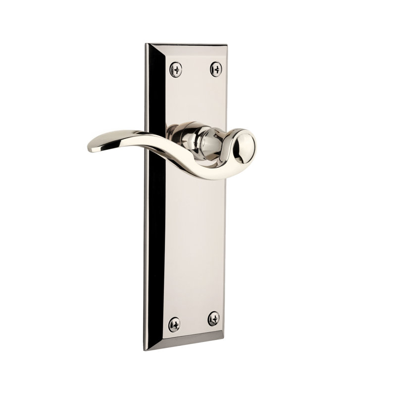 Grandeur Fifth Avenue, assiette, passage avec levier Bellagio, 2-3/4", Chrome brillant, Droitier
