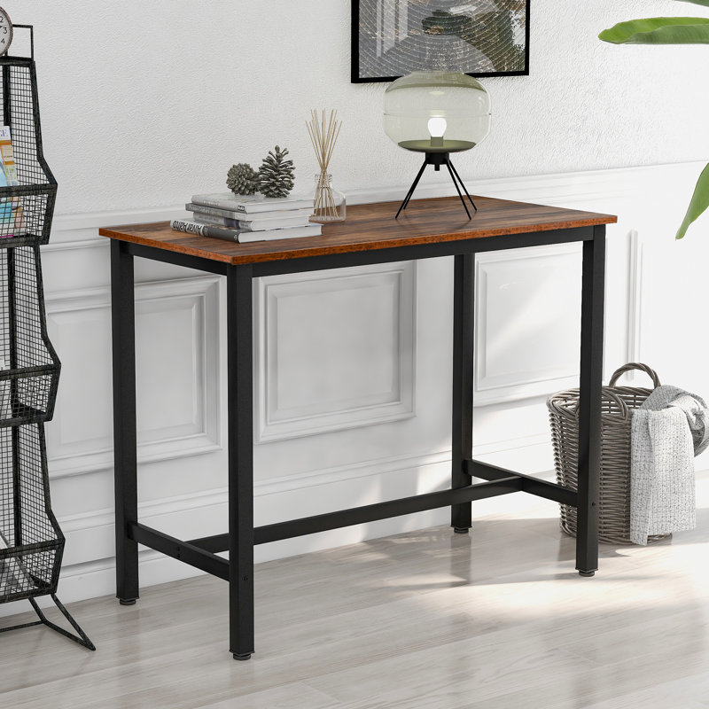 Cutshaw Pine Metal Base Dining Table