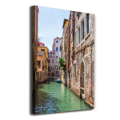 A Swirling - Wrapped Canvas Print