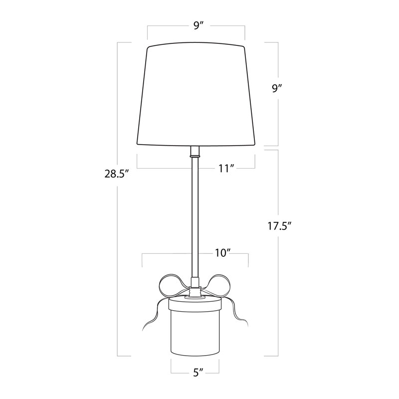 Ribbon Table Lamp
