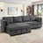 Dark Gray 100% Polyester selected
