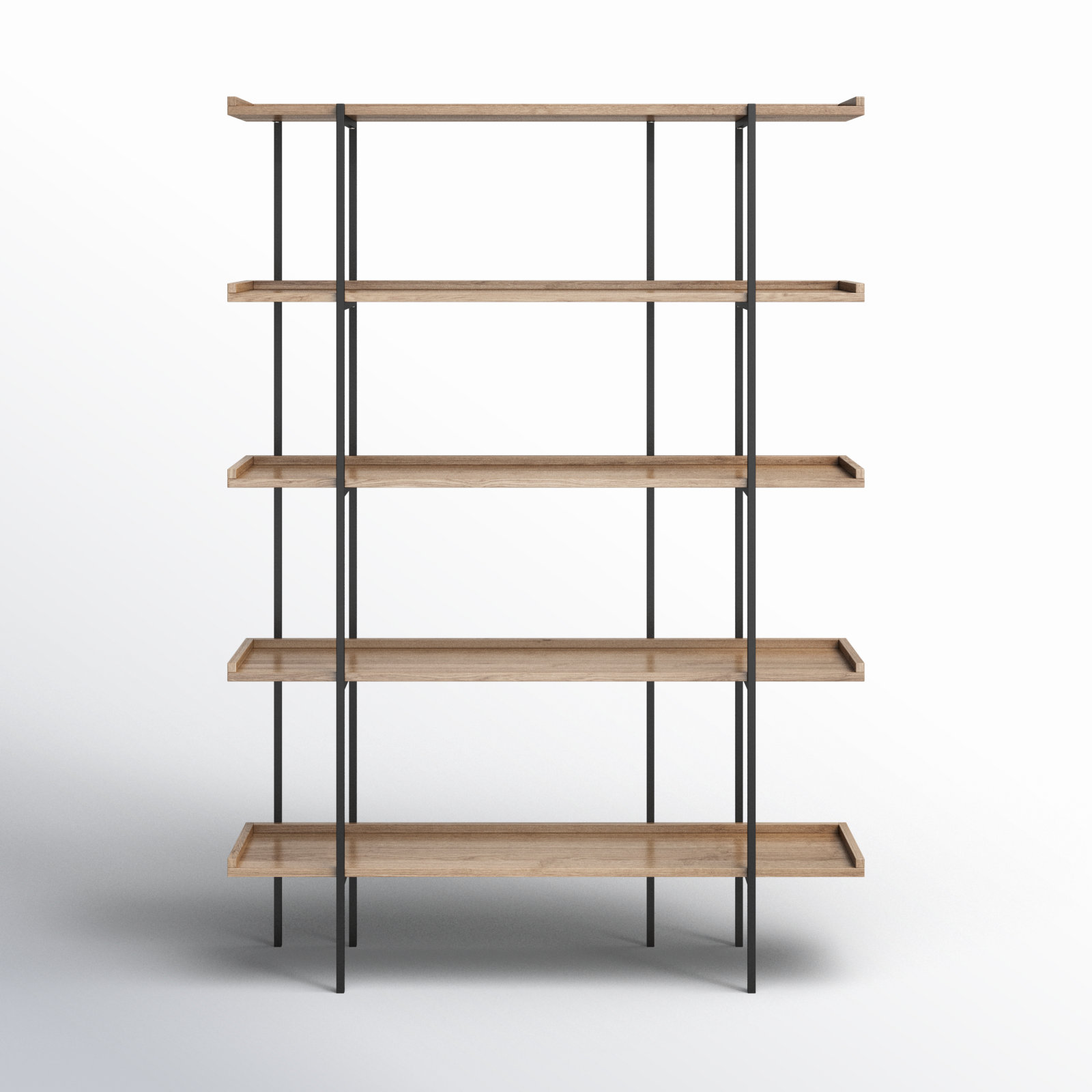 Sigmund Wide Etagere Bookcase