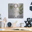 Art mural en métal luxueux «Crisp Cottage Bathroom 2» par Silvia Vassileva, 12 po x 12 po