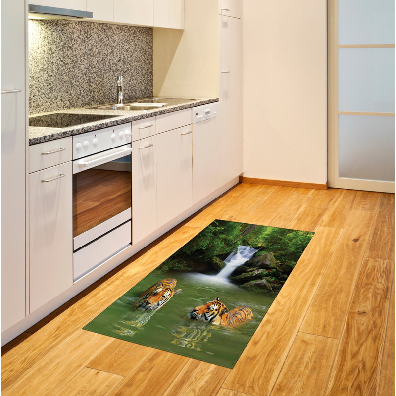 Savannah High Density Long Fiber Poly Threads Decorative Area Rug Carpet, Rectangle 2'7" x 5'