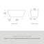 Lussari 70" x 30" Freestanding Soaking Bathtub-1702077989