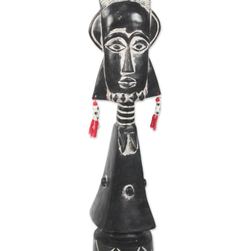 Sculpture en bois Erlingur Auntie Abena
