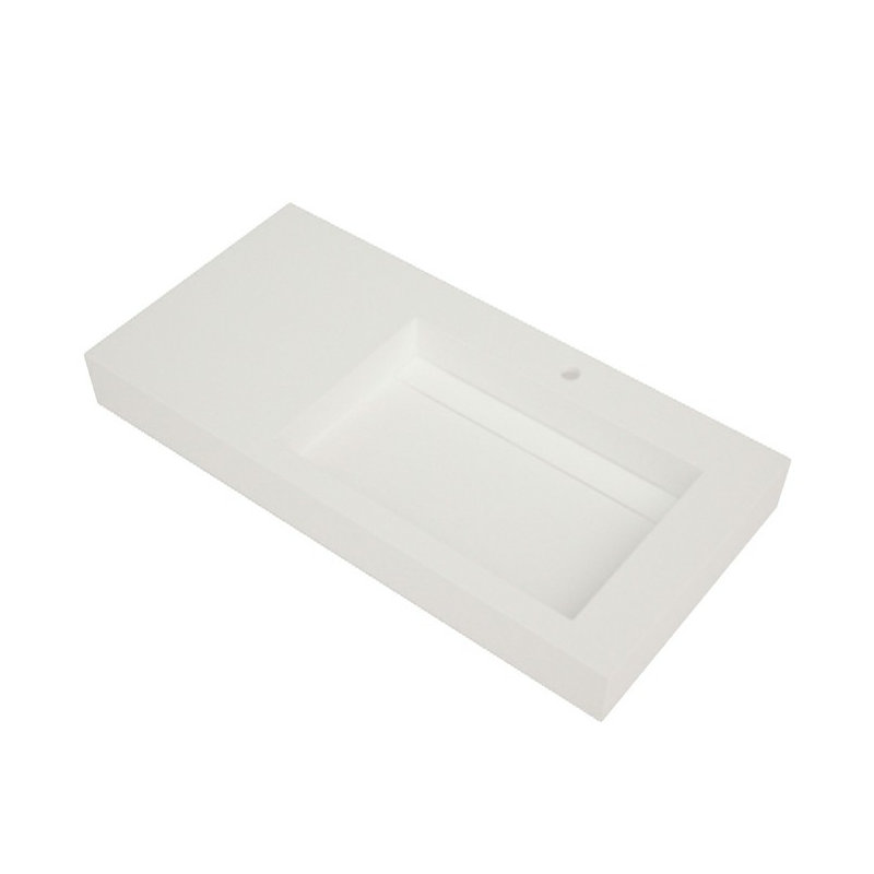 Bathroom Sink 43'' L Bathroom Sink