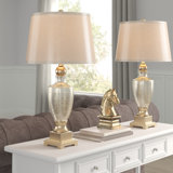 Tipper Mercury Glass Table Lamp