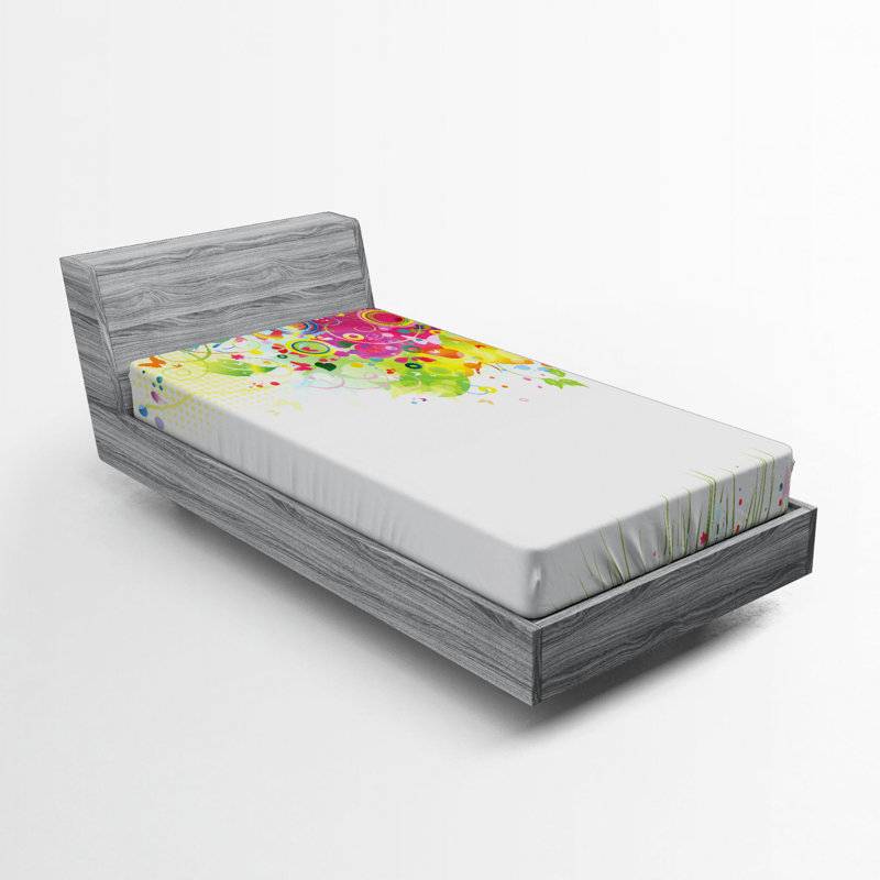 Microfiber Fitted Sheet, Twin Fitted Sheet