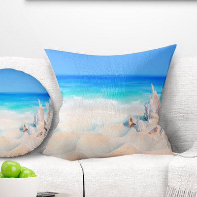 Coussin Seashells on Seashore - Beaches