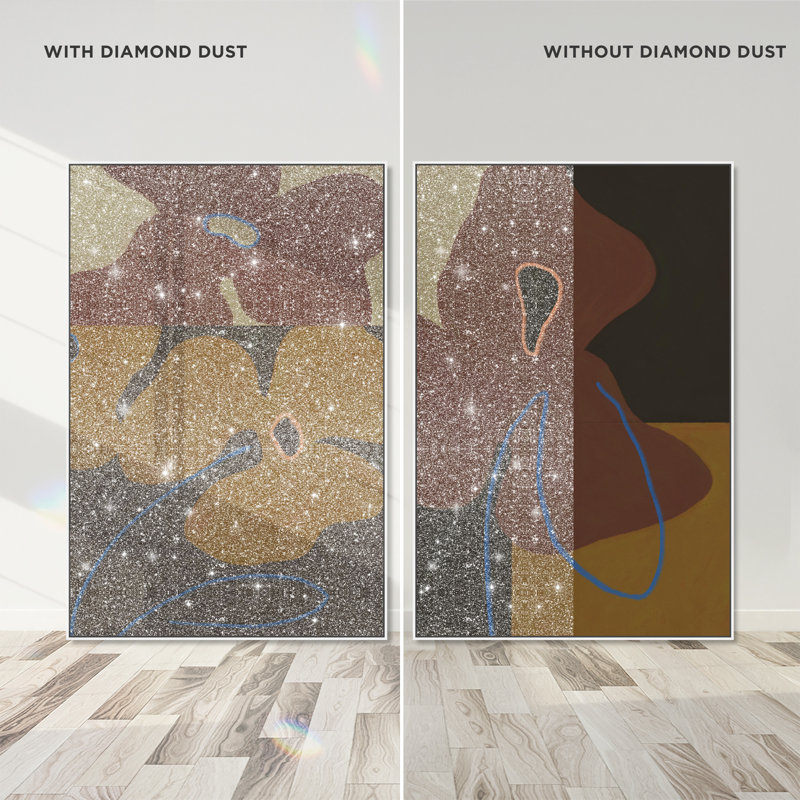 Moody Flowers Set Set by Oliver Gal, 16" H x 11" W, White Floater Frame