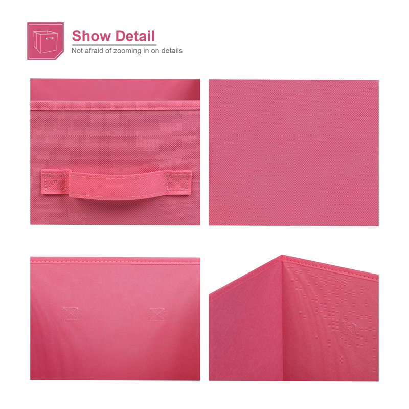 Brayden Studio Fabric Decorative Bin