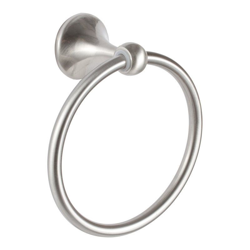 Ventura Towel Ring, Satin Nickel
