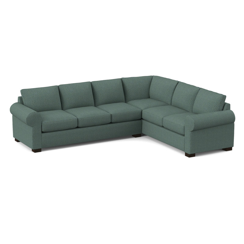 Canapé modulaire de 119 po de largeur, Connelly Peacock