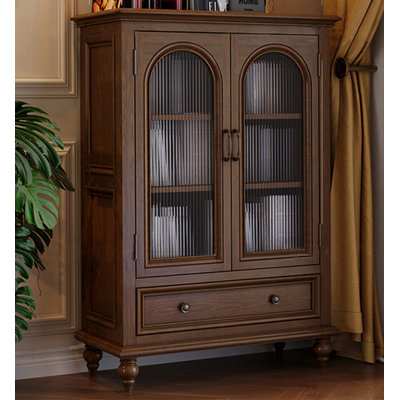 American-Style Living Room Solid Wood Retro Accent Chests