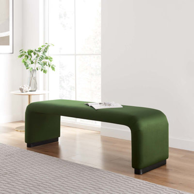 Modway Koda Velvet Upholstered Bench