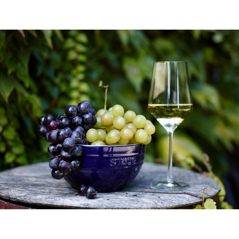 Ceramique 17 cm Ceramic Round Bowl, Cherry, 4.5-inch