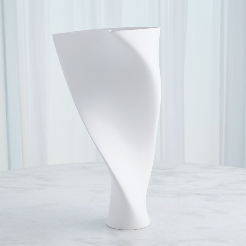 Euphonious Vase-Matte White
