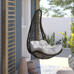 Modway Abate Outdoor Patio Swing Chair Without Stand