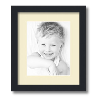 Wood Matte Picture Frame with Mat