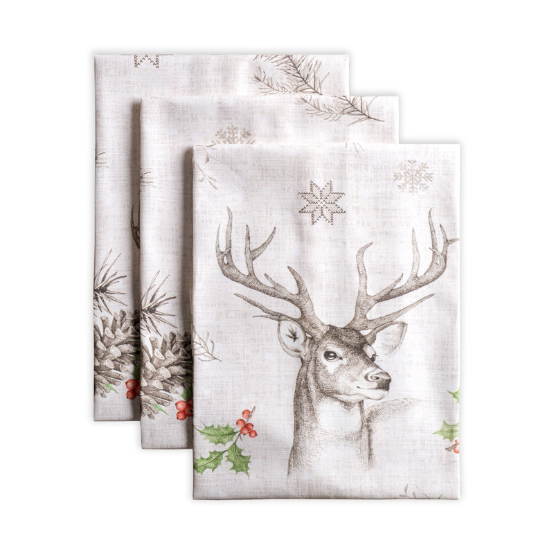 Torchon Maison D 'Hermine Chrsitmas Dew