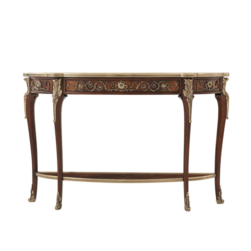 Melina 54'' W Solid Wood Console Table