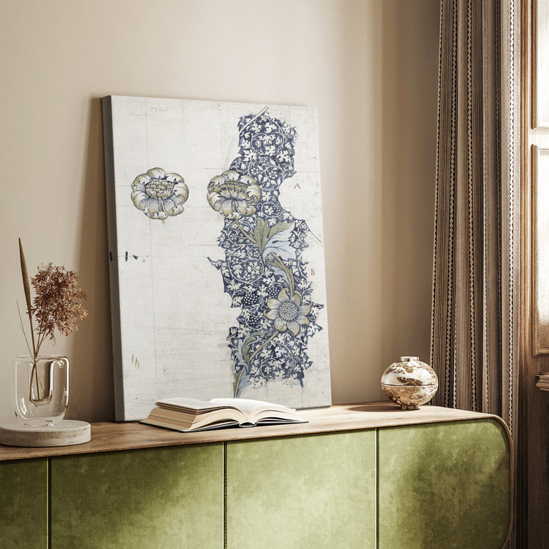 Impression abstraite rétro Cxxvii - galerie Cavas, H 36 po x l 24 po