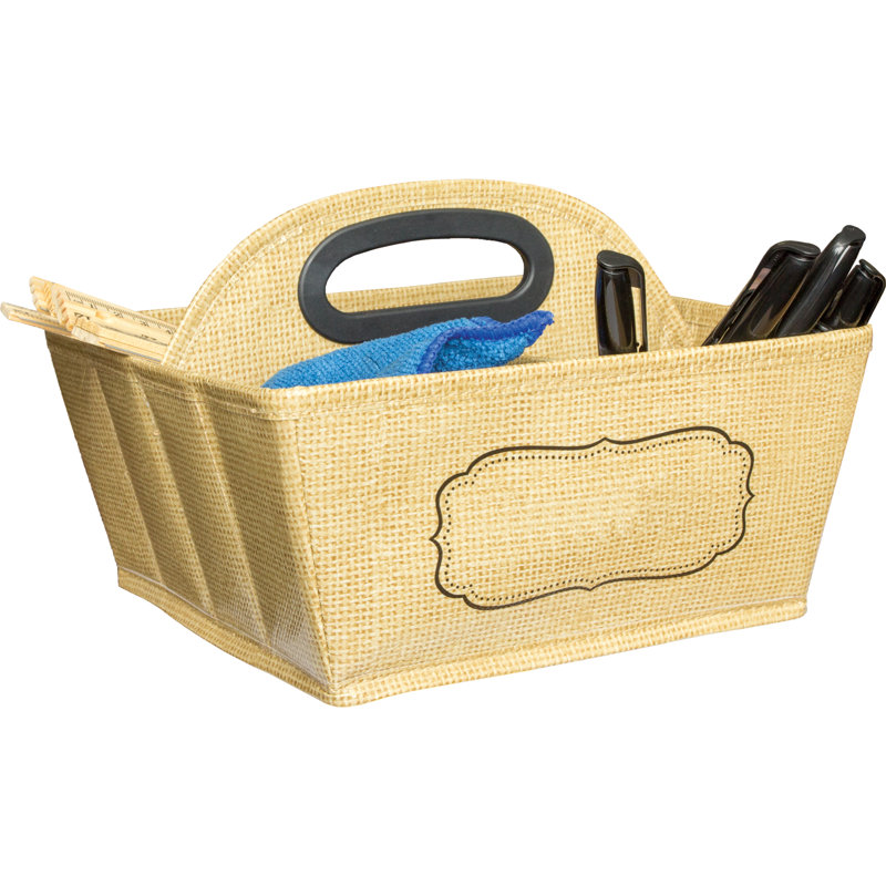 Panier en tissu Burlap Design