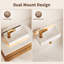 DeerValley 250mm W Ceramic Sink