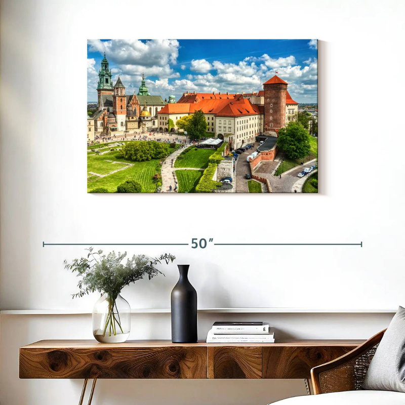 Château de Wawel, Kavia, H 24 po x l 36 po