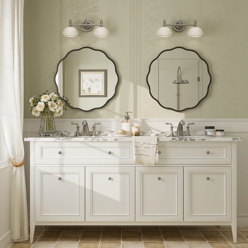 Miroir de salle de bain Amara, 24"x24"