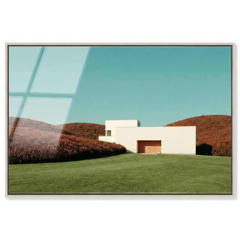 Surreal Architecture High-Gloss Frameless Acrylic Glass Wall Art Landscape & Nature Print by Oliver Gal, Ready to Hang, 15 x 10