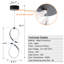 Luminaire suspendu moderne à spirale DEL-1063099137
