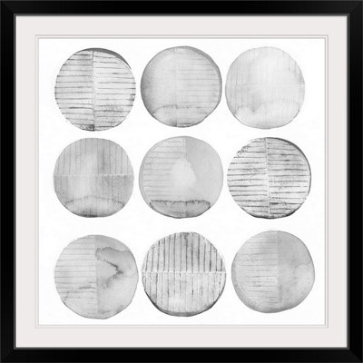 « ii », reproduction d’impression dépilée Soft Circles