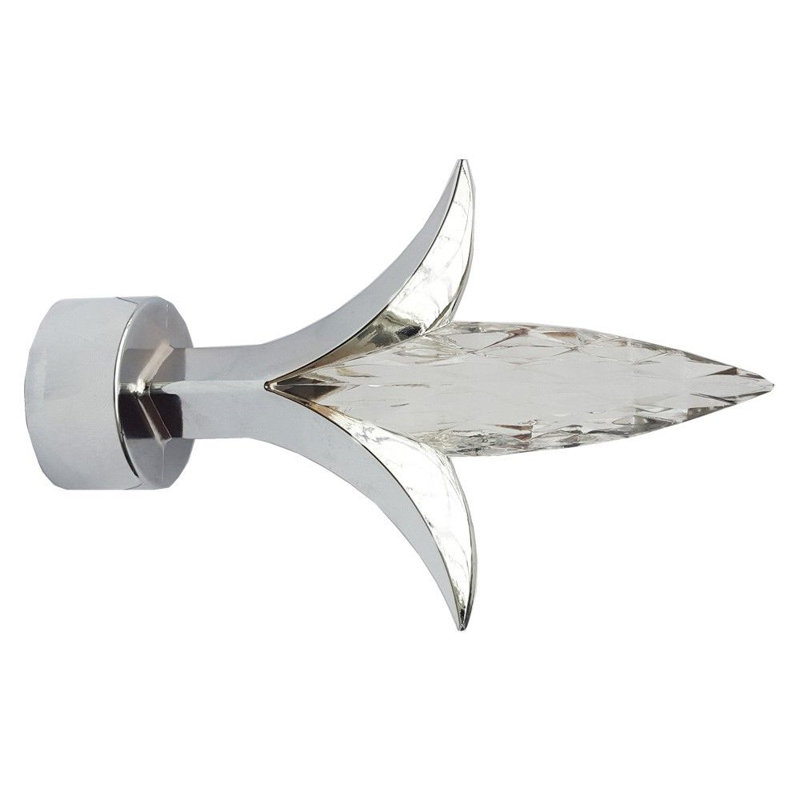 Poles Apart 36.07cm Finial, Chrome