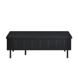 Modern Space Saving Centre Table with Foldable Top
