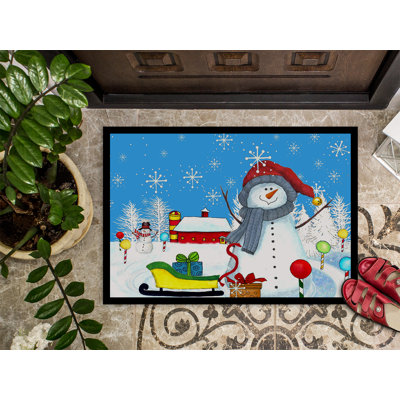 Non-Slip Christmas Outdoor Doormat