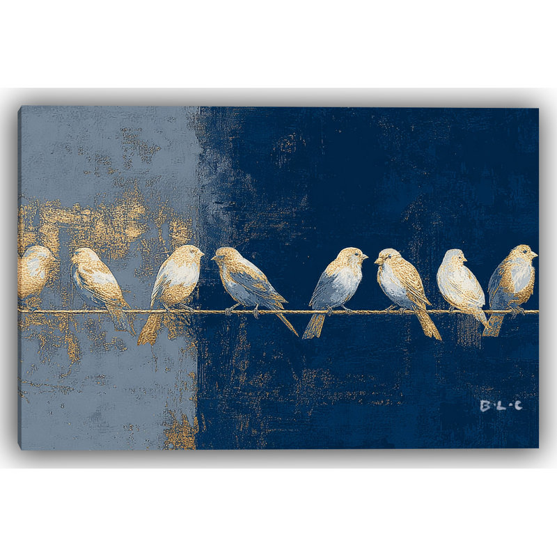 «Whimsical Songline», art mural sur toile tendue, H 16 po x l 24 po