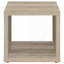 Ensemble 2 pièces tables basses et tables de bout - Design en pin vieilli-1384168561
